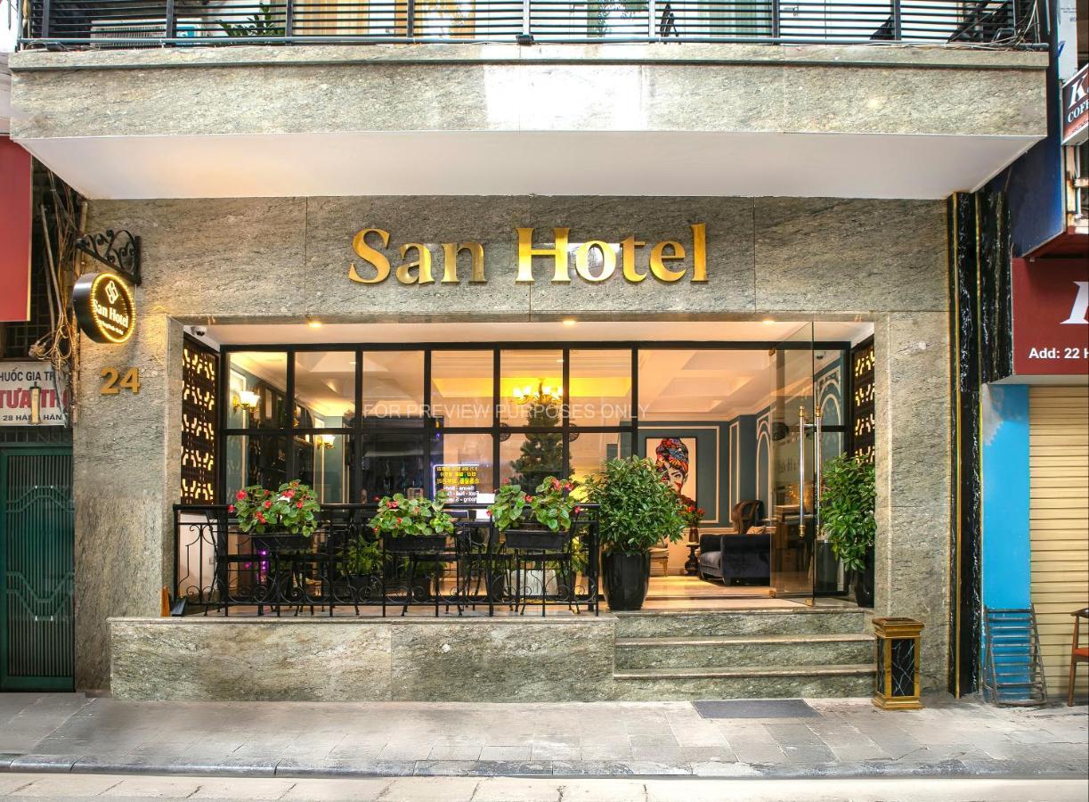 San Boutique Hotel Hanoi Exterior photo